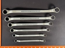 Vtg 1930's Craftsman Offset Box Wrench Set 7/16