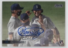 2021 Topps Stadium Club Auto Yohan Ramirez #SCBA-YR Auto 02wb