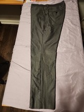Express Extra Slim Suit Gray Silver Pants 32x30