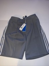 Adidas Blue Version Tie-Break Shorts Grey Men  s Sz M 120 NEW