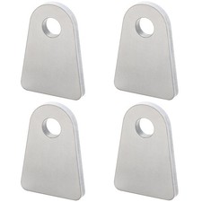 4 Pcs Weld on Tabs,Steel shock mount,with a 1/2" Hole,2-1/2" Height, 1-3/4"...