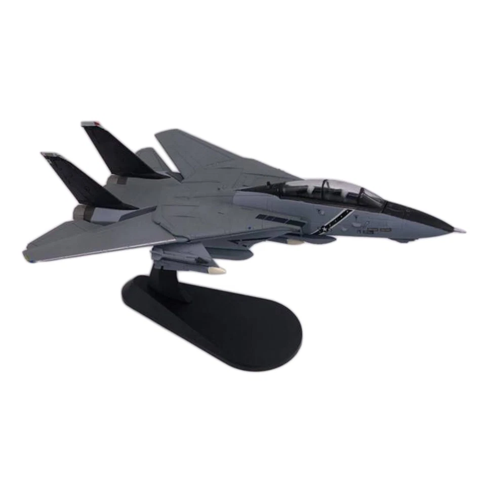 1/100 US F14 Modello di aereo Aerei in metallo Espositore Simulazione Modello di - Immagine 2 di 4