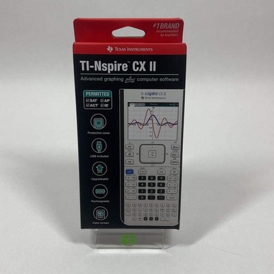 New Texas Instruments TI-Nspire CX II Graphing Calculator