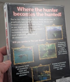 Sega Saturn - Jurassic Park The Lost World - Complete CIB w/ Inserts