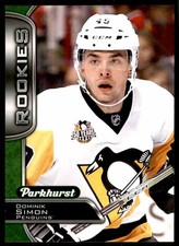 2016-17 Parkhurst Dominik Simon Rookie Pittsburgh Penguins #358