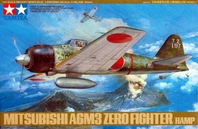 Tamiya 1/48 A6M3 Type 32 Zero Fighter Plastic Model Kit 61025