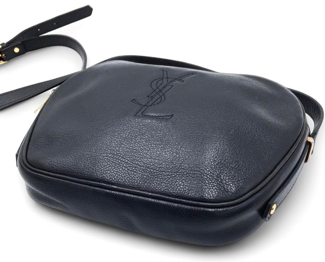 Borsa a tracolla Yves Saint Laurent YSL Cassandra pelle nera autentica F07141217