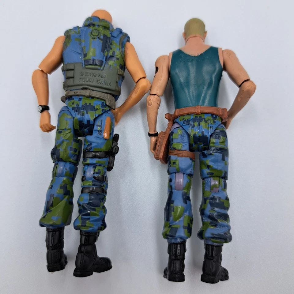 Figuras de James Cameron's Avatar Coronel Miles Quaritch & Soldier Mattel 4 pulgadas Foto 4 de 4