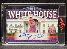 Anna Leigh Waters Purple Wave Auto 3/5 Leaf 2026 President's Day Nice Card!!