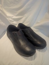 RED WING Comfort Pro Comp Toe Mens 11 Black Leather Work Slip On 3199