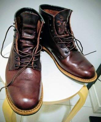 Red Wing Beckman 9419 Black Cherry Mens Work Boots US Size 10D Made in the USA