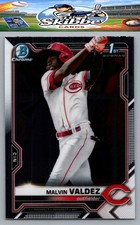2021 Bowman Chrome #BCP-184 Malvin Valdez Prospects