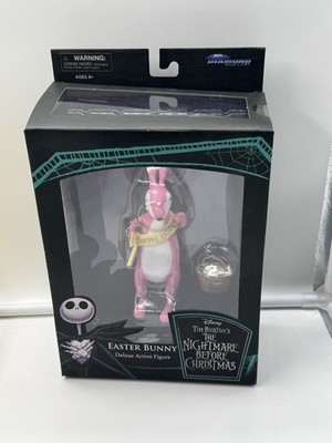 Diamond Select Nightmare Before Christmas Easter Bunny 7'' Action Figure Box Dmg