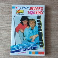 MODERN TALKING - The Best Of - Malaysia Clamshell Cassette musicity
