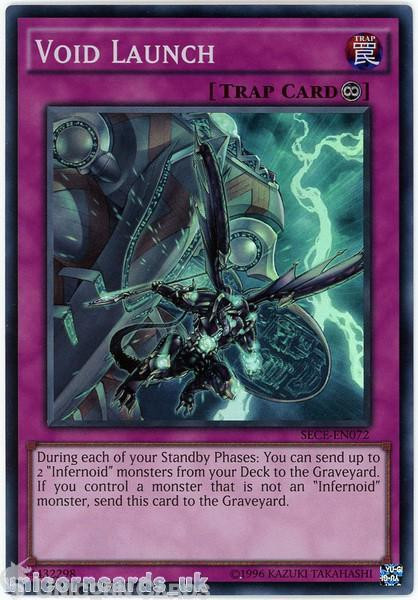 SECE-EN072 Void Launch Super Rare UNL edition Mint YuGiOh Card