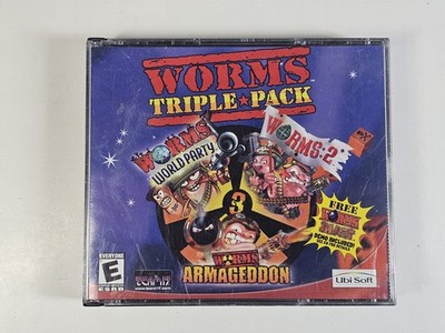 Worms Triple Pack (PC, 2002) Worms 2, Armageddon - Missing World Party
