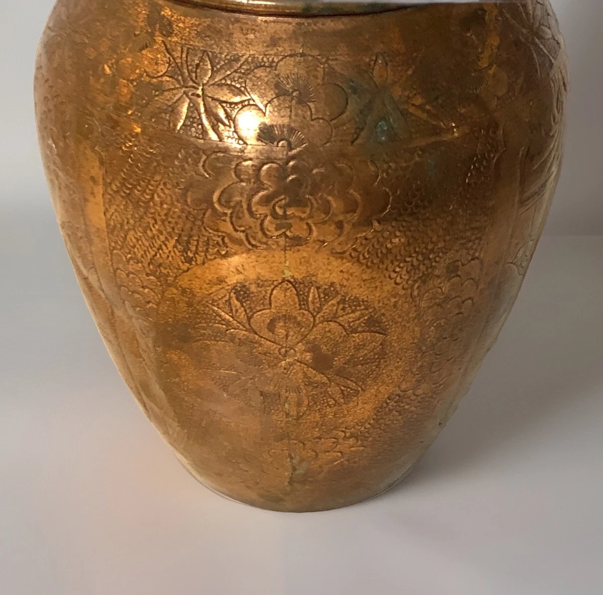 中国风铜制花瓶| eBay
