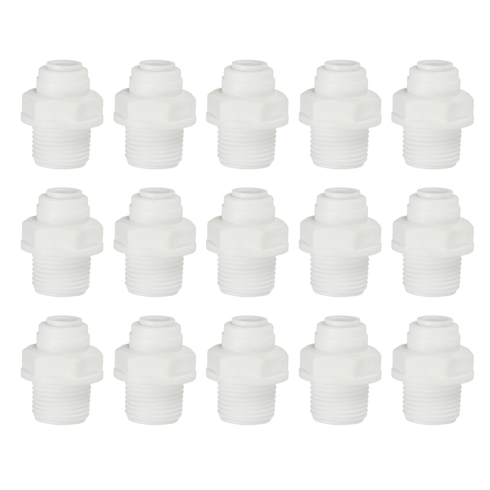 Straight Quick Connector 3/8" Npt Male X 1/4" Od Tube