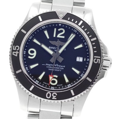 BREITLING Super Ocean 42 A17366 Date Black Dial Automatic Men's Watch_960011