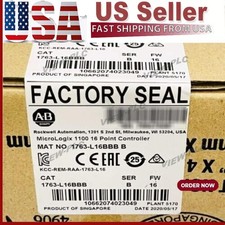Sealed AB 1763-L16BBB SER B MicroLogix 1100 16 Point Controller US Free Tax
