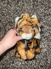 Ty Beanie Babies BENGAL Tiger 1997 Orange Black Striped 10" Plush Tiger With Tag