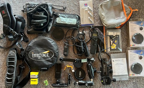 Lot of Miscellaneous 35mm and Digital Camera Accessories