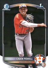 2025 Bowman Chrome #BCP-212 Caden Powell Prospects