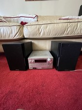 Panasonic SA-PMX5DB Micro iPod Dock Shelf HiFi System Desktop Speakers