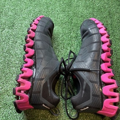 Reebok Wmns ZigWild Trail 6'Black Proud Pink' Athletic Sneakers Size 8.5