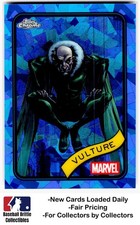 2025 Topps Chrome Sapphire Edition Marvel #5 Vulture Spider-Man