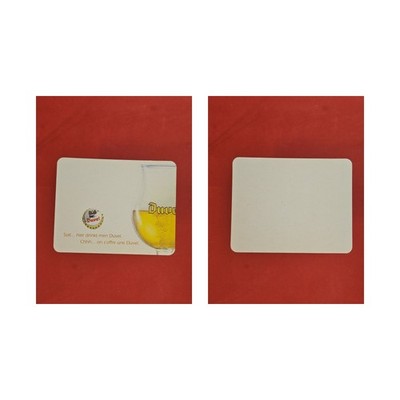 Duvel Ssst... Hier drinkt men Duvel Brauerei Bierdeckel Beermat