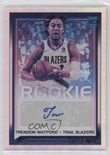 2021-22 Panini Recon Rookie Recon Signatures Trendon Watford #RRS-TWF Auto 0rz7