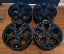 GENUINE 17x7.5 Jeep Factory Black SINGLE Rim OEM Wheel 20 21 22 23 24 Gladiator 