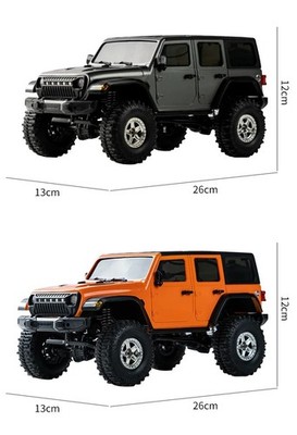 JJRC C8801 1:18 4WD RC Rock Crawler Truck – LED Lights, 40 min Run