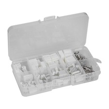 230PCs 2 54mm JST-XH Terminal Draht Stecker 2/3/4/5PIN Gerade Äußere Nadel