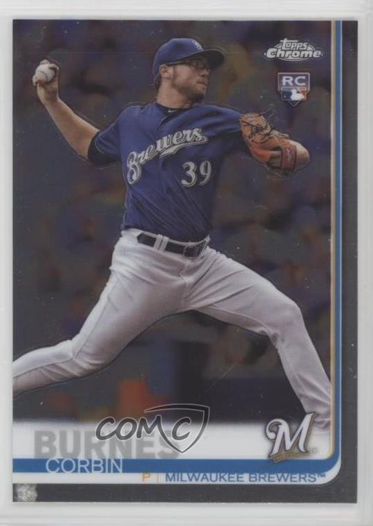 2019 Topps Chrome Corbin Burnes #84 0l1