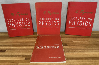 The Feynman Lectures on Physics 3 Volume Set Hardcover with Vol. 1 Exercise Book