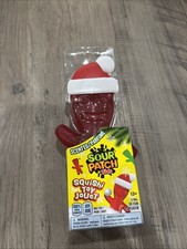 RARE! NEW SCENTED SOUR PATCH KIDS SQUISH TOY SQUISHY RED CHRISTMAS