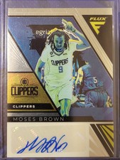 Moses Brown 🏀🏀 2022 Panini Flux Auto