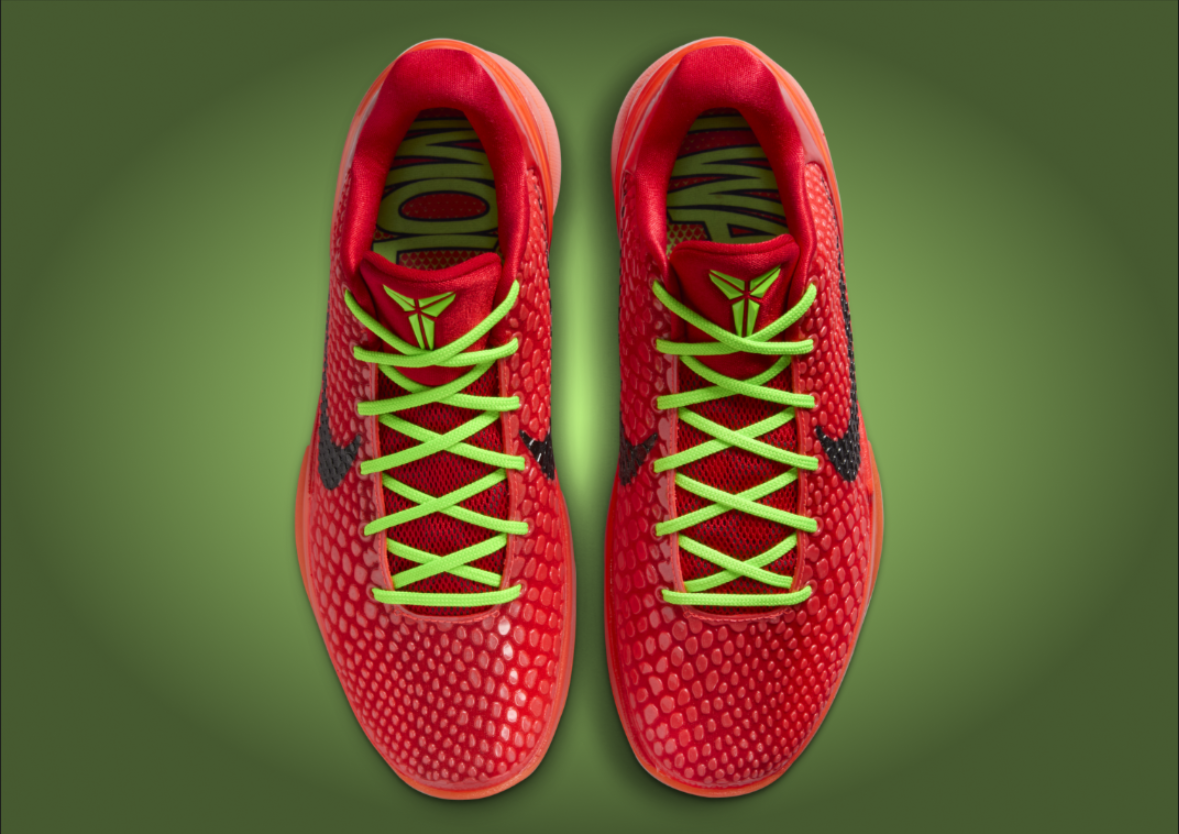NIKE - kobe6 protro“reverse grinch” kobe bryant Zoom Kobe 6 Protro 'Reverse Grinch' - Nike - FV4921 600
