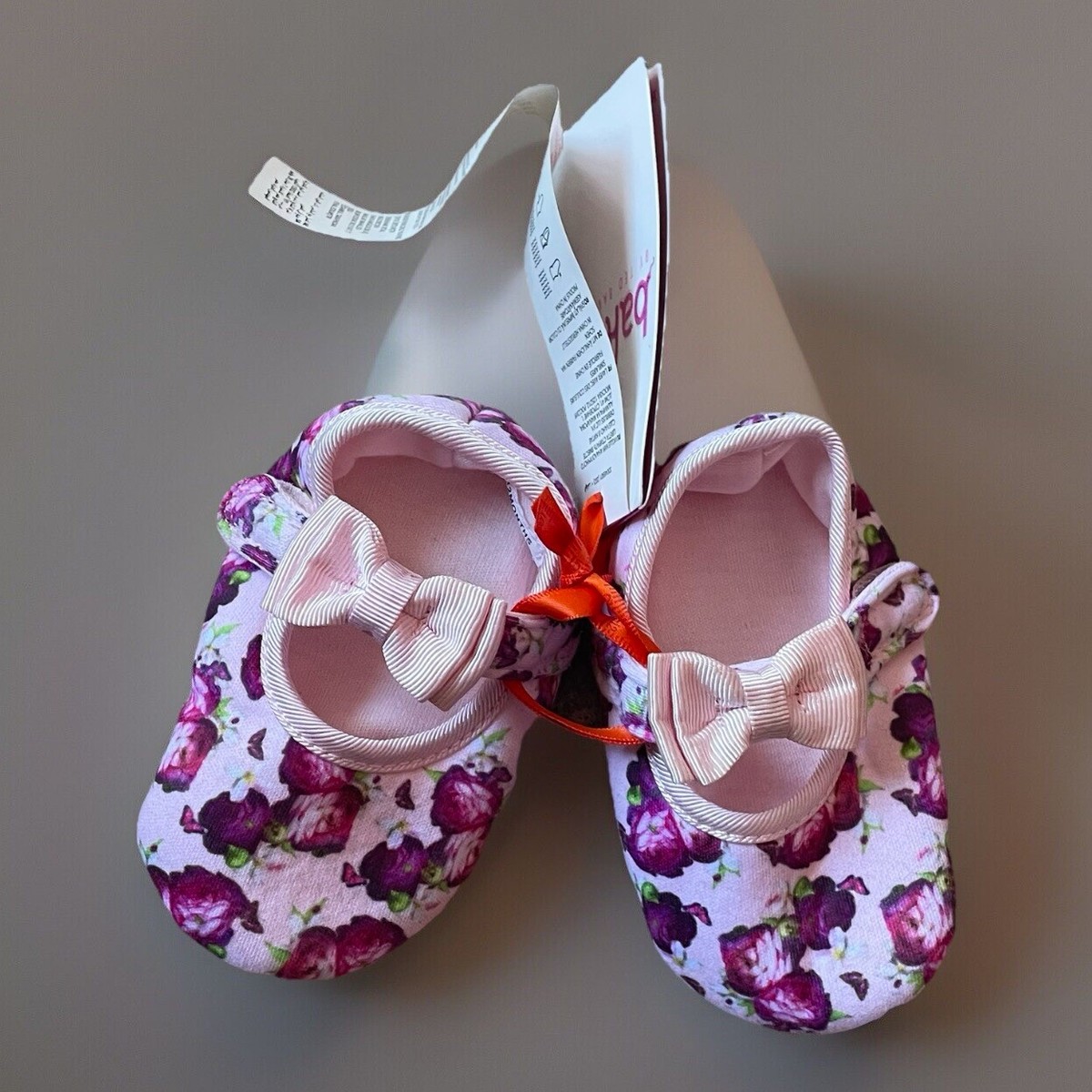 Ted Baker Soft Baby Girl Shoes Age 9-12 M UK