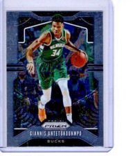 2019-20 Giannis Antetokounmpo Panini Prizm Basketball #152 Bucks