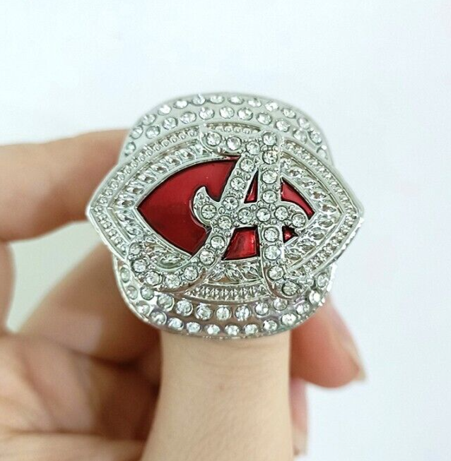 Ring Alabama Crimson Tide 2023 HC Saban Nick National Champions