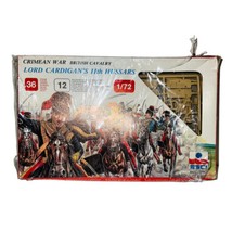 ESCI 220 Crimean War Lord Cardigan  s 11th Hussars 1:72 Scale Model Damaged Box