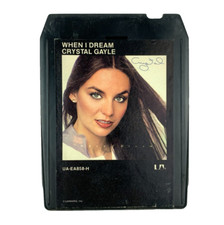 Crystal Gayle When I Dream 8-Track Tape UA-EA858-H United Artists 1978 Untested