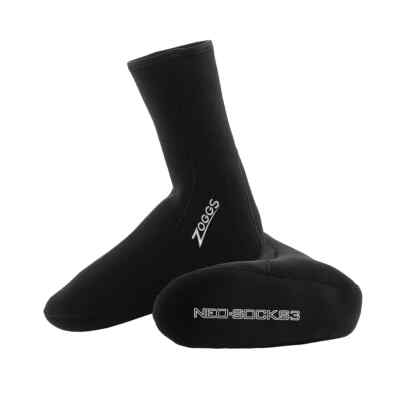 Zoggs Neo Socks 3 Neopren UK 7-8 EU 40-41 Open Water Schwimm Neoprenanzug UVP 30£
