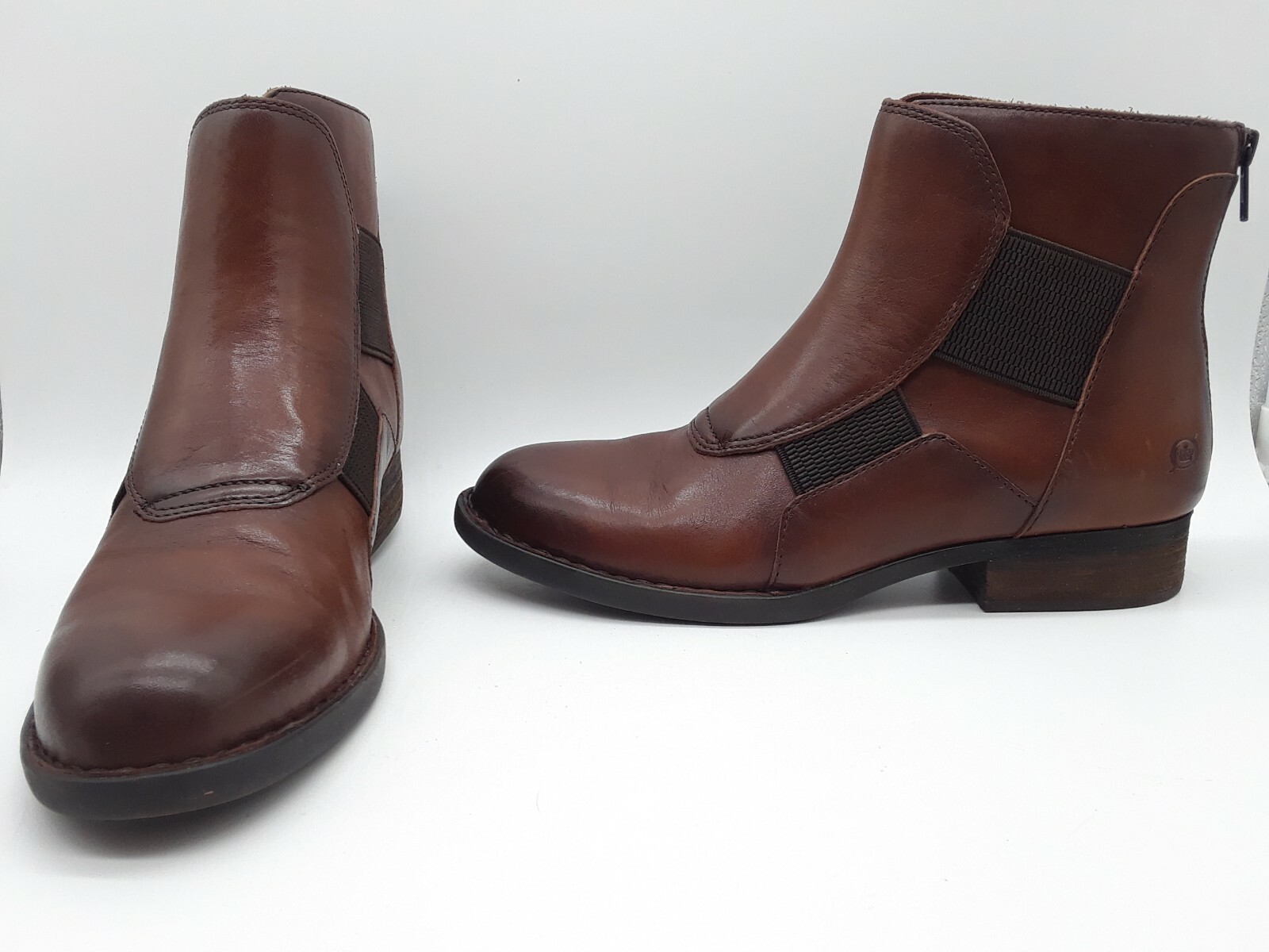 born reid leather bootie