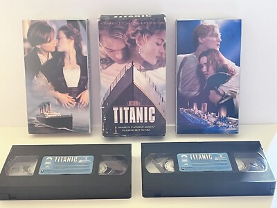 Titanic (VHS 2-Tape Set) Released 1997 - Great Condition | eBay