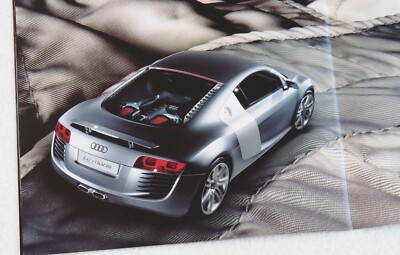 AUDI R8 LE MANS QUATTRO PROTOTYPE Prospekt Brochure A3 30x42cm G