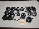 82+ Harley Davidson Handlebar Switch Housings Parts Lot Buttons Chrome Black